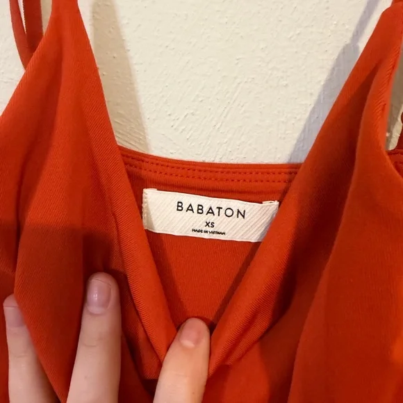 Aritzia Rust Autumn Orange bodysuit - Picture 4 of 5